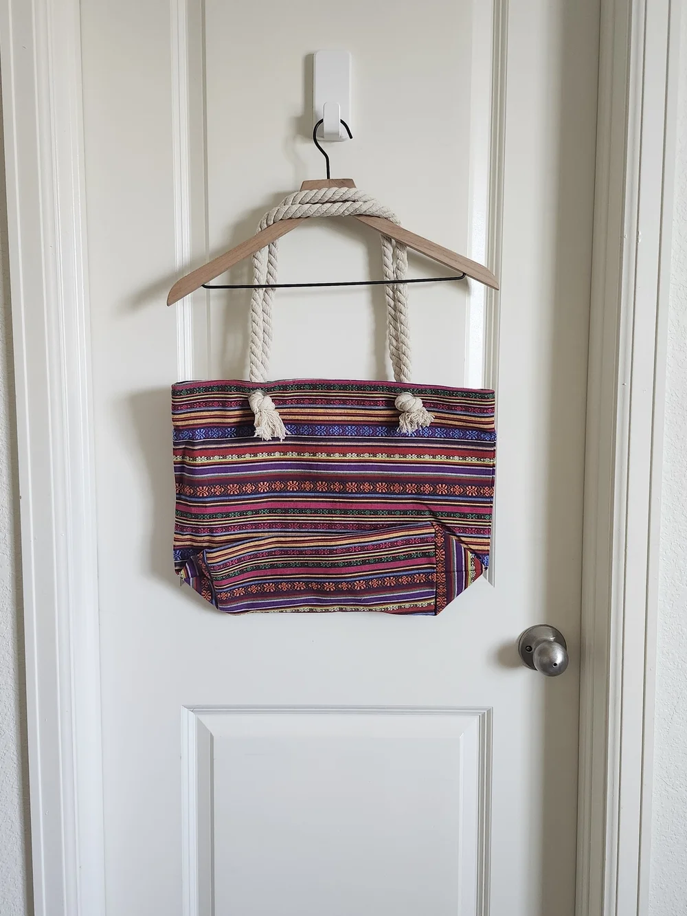 NWOT Beach Tote with Rope Handles